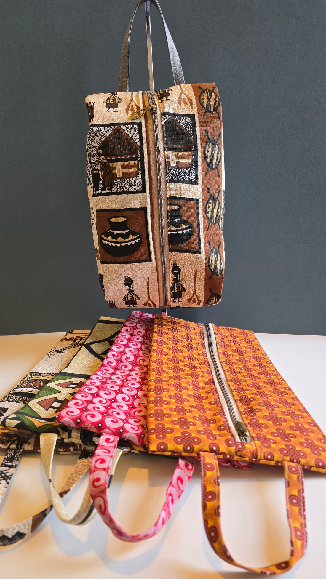 African Expandable Bags