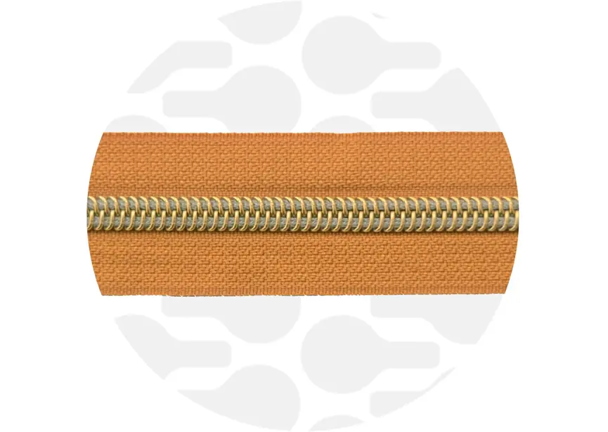 Zipper Tapes - Burnt Orange