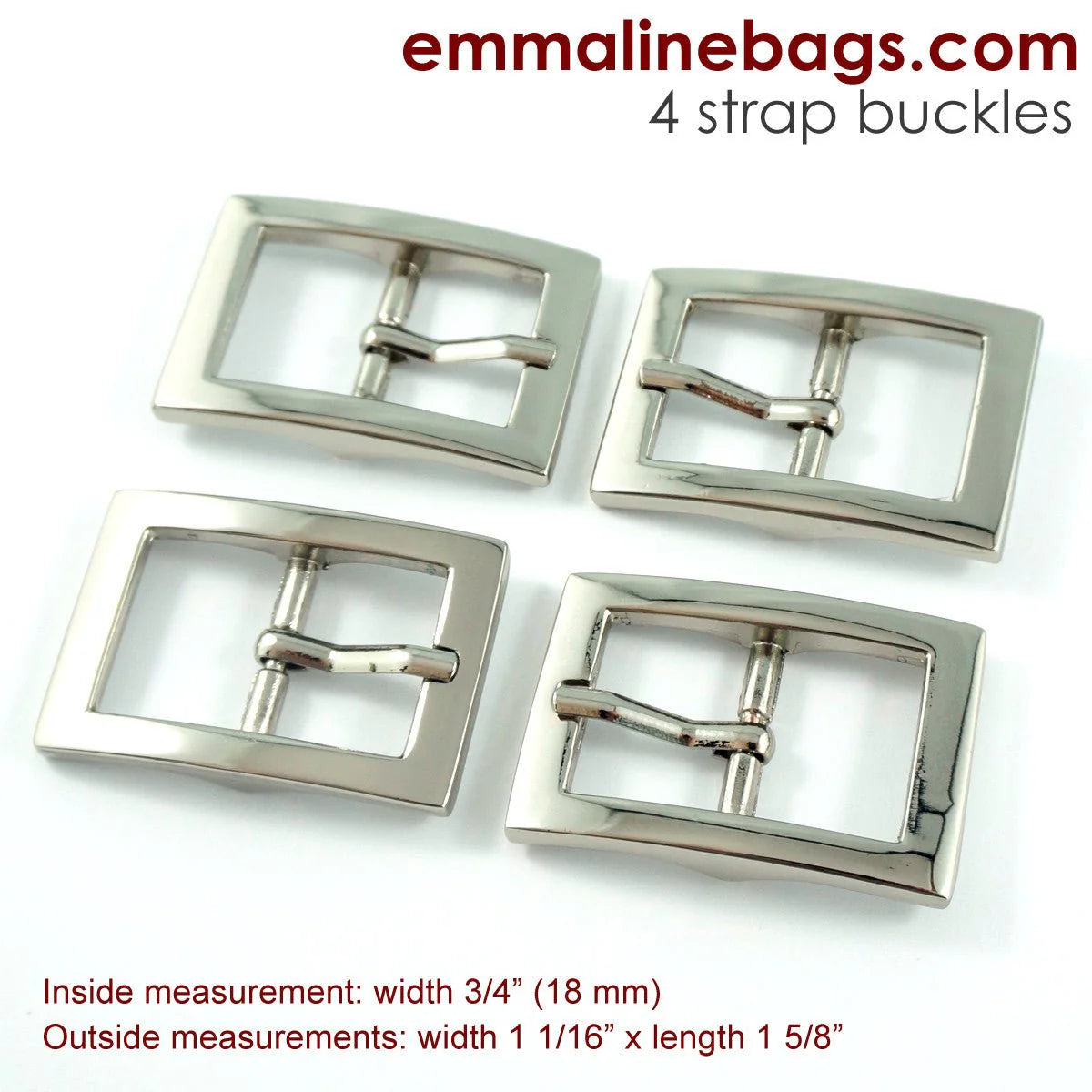 Double Ended Pin Buckles