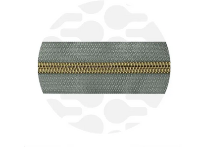 Zipper Tape - Elephant Grey