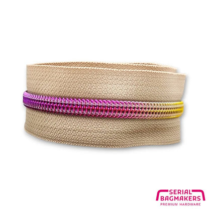 Zipper Tape - Latte