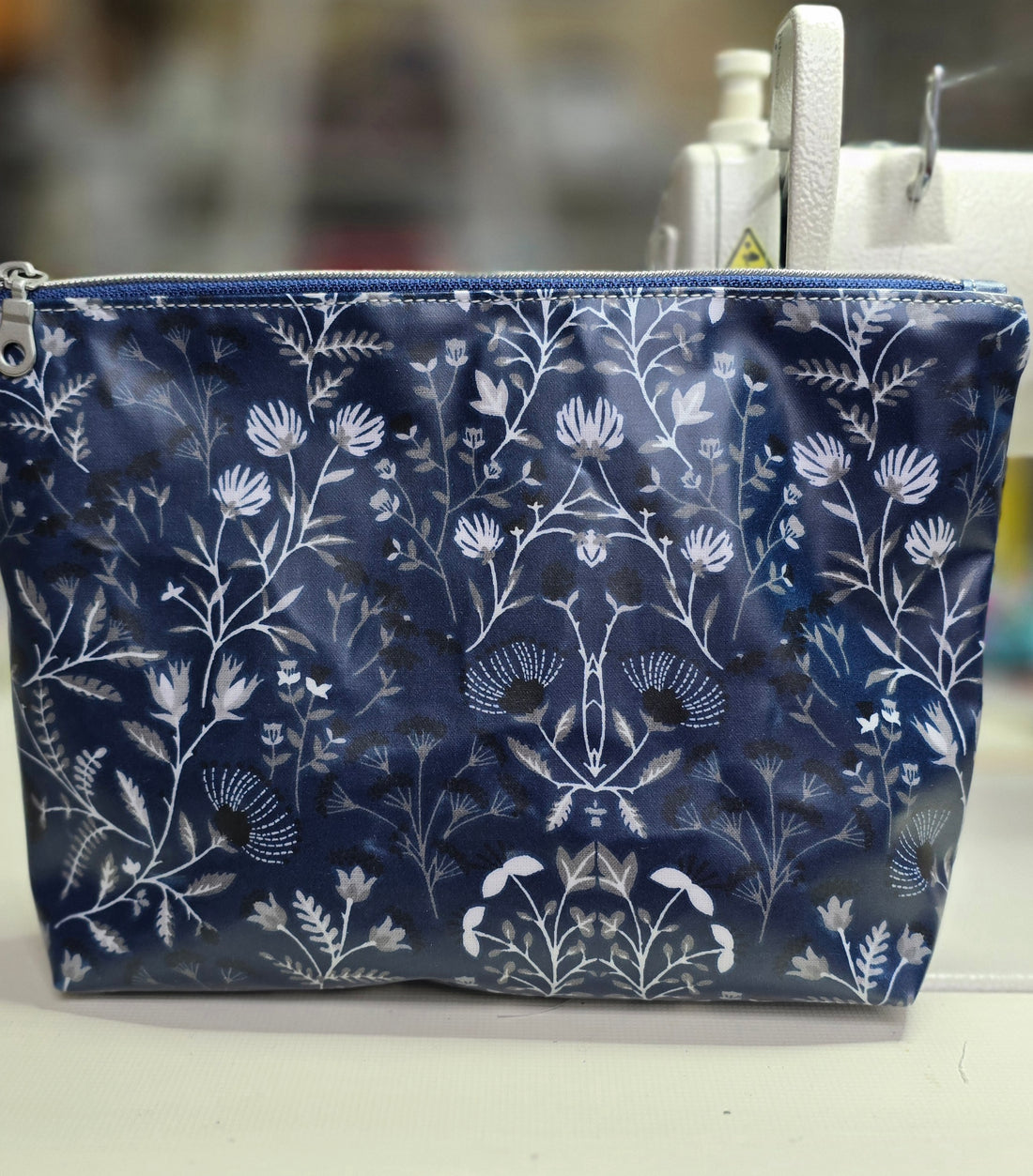 Oilcloth Toiletry / Make -Up Bag