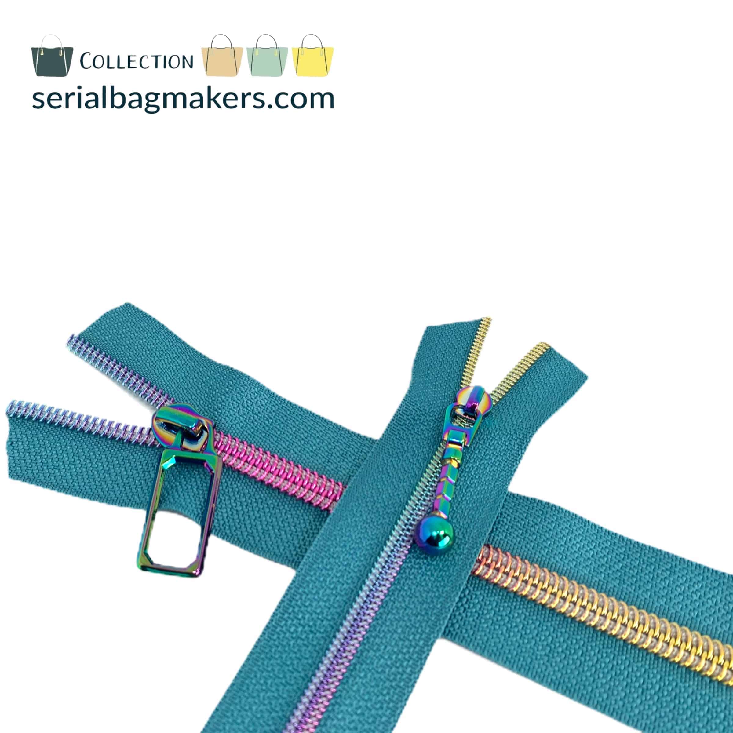 Serial Bagmakers Zipper Tapes - Teal