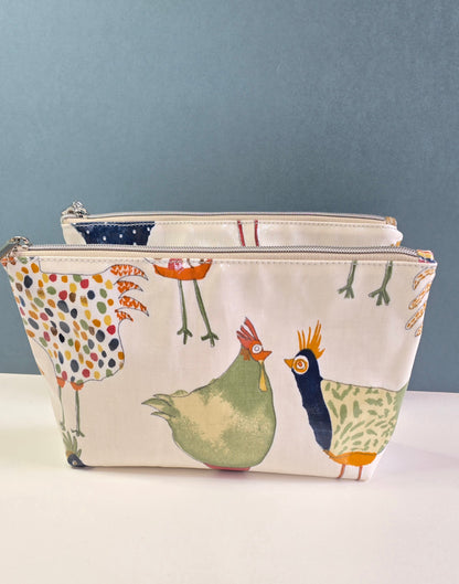 Oilcloth Make-Up Bag – Handcrafted &amp; Practical