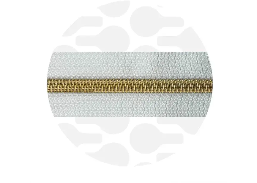 Zipper Tape -White