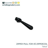 Serial Bagmakers #3 Zipper pulls  - Black
