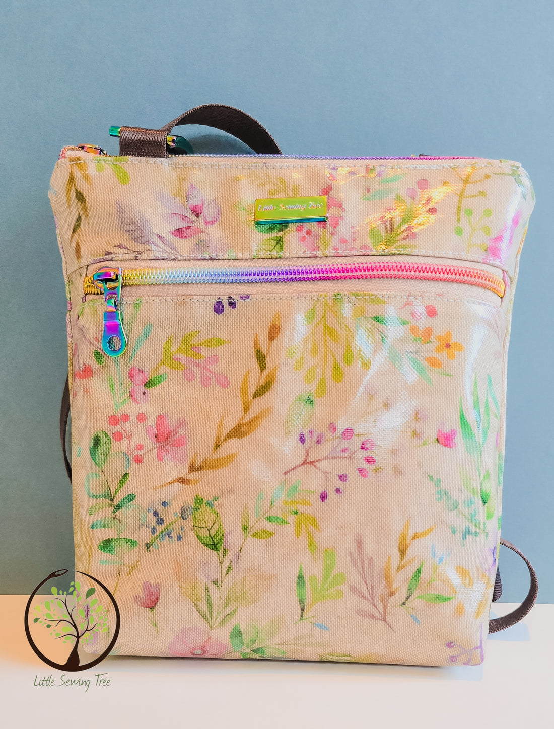 Oilcloth Crossbody Bag – Handcrafted &amp; Durable