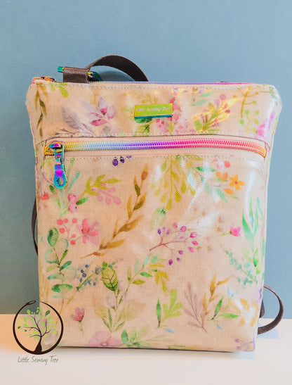 Oilcloth Crossbody Bag – Handcrafted &amp; Durable