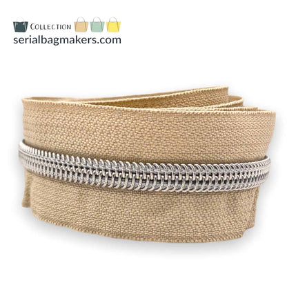 Zipper Tape - Sand