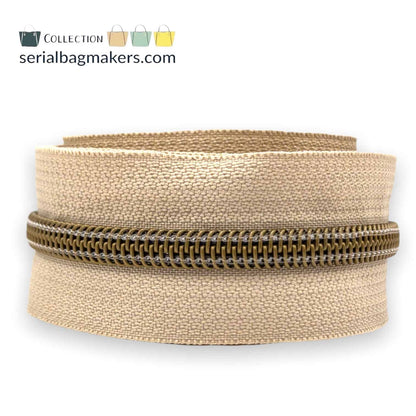 Serial Bagmakers Zipper Tapes - Sand