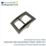 Triglide for thicker straps