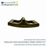 Triglide for thicker straps