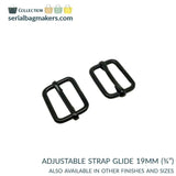 Adjustable sliders (strap adjusters)