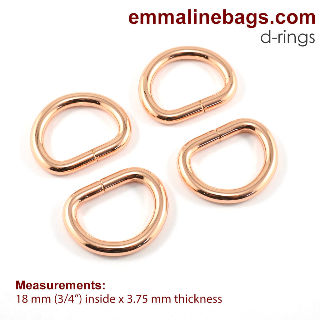 D Rings: (4 Pack)