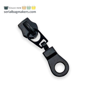 Serial Bagmakers #5 Zipper pulls  - Black