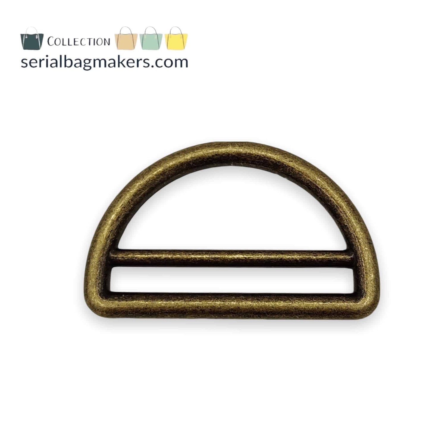 Double bar D-rings 38mm (1 ½”)