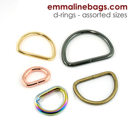 D Rings: (4 Pack)