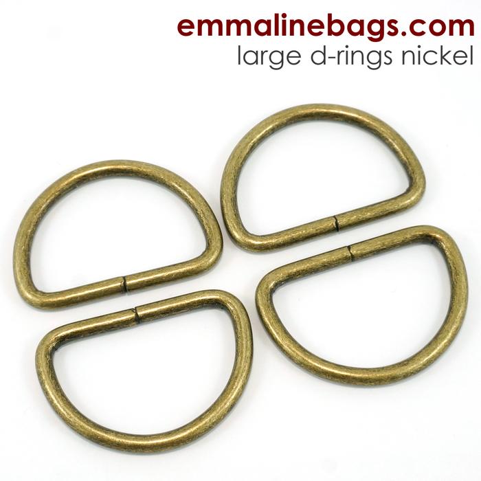 D Rings: (4 Pack)