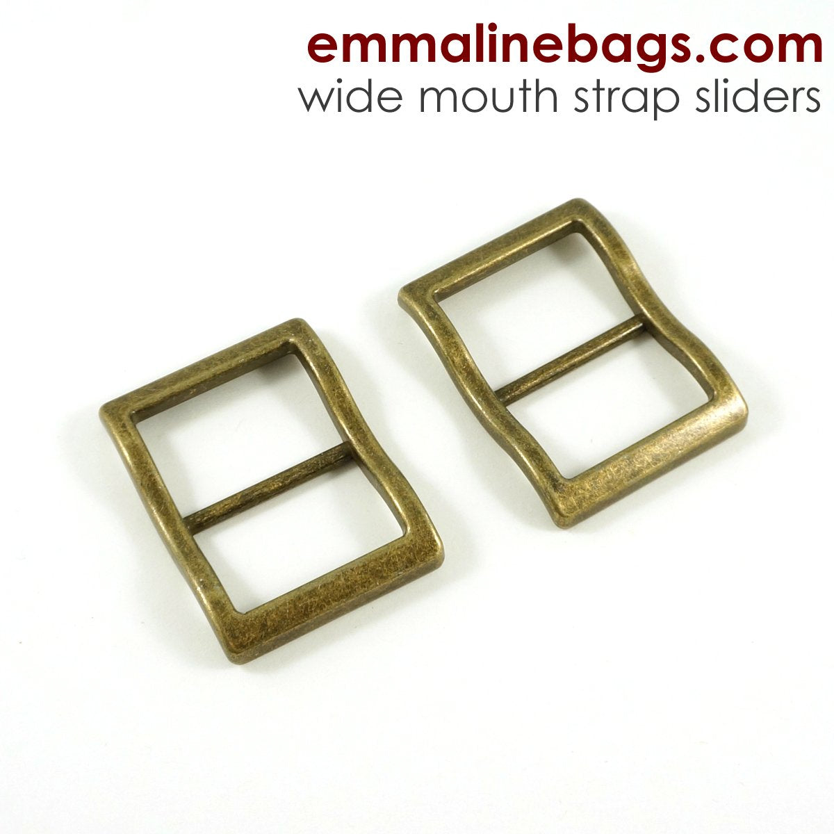 1inch wide mouth strap slider