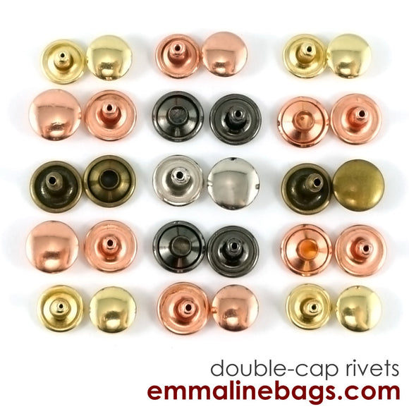 Oval Bag Handles - (SCREW IN) - Antique Brass Finish - Emmaline