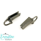 Strap Clip Wth D-Ring (2 pack)