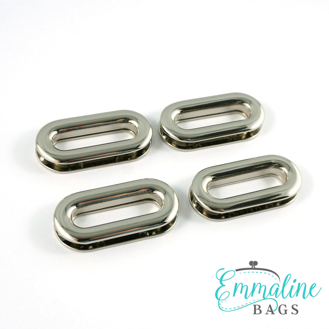 Grommets: Oblong (4 pack) Iridescent Rainbow Grommets: Oblong (4 pack) Iridescent Rainbow