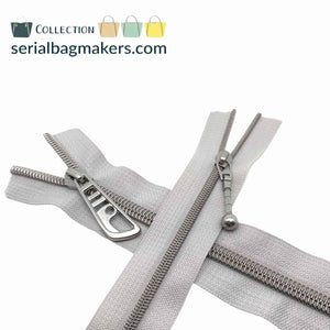 Serial Bagmakers #5 Zip - Grey tape / Nickel coil