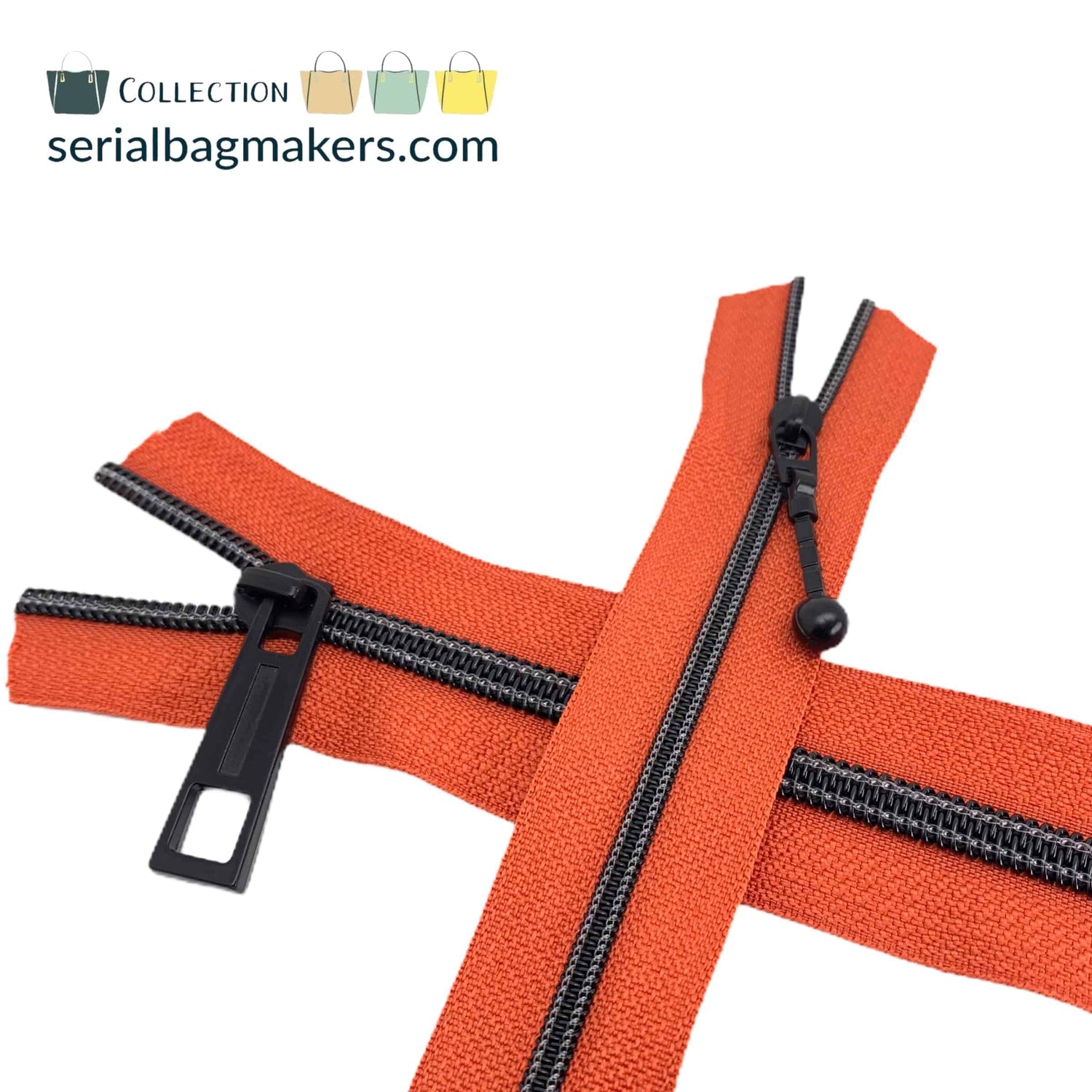 Serial Bagmakers Zipper Tapes - Terracotta