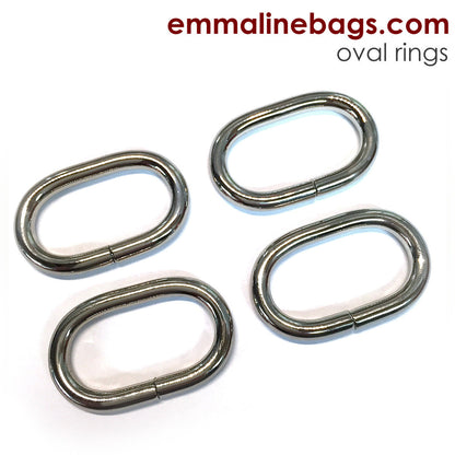 Oval O-Rings: 1-1/4&quot; (34 mm) (4 Pack)